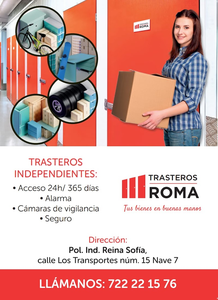Trasteros ROMA, trasteros,almacenamiento,guarda muebles