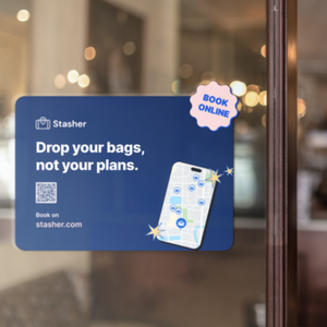 Stasher Luggage Storage