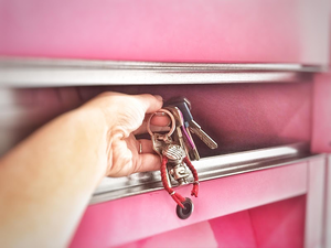 THE PINK LOCKERS