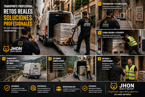 Logo Transportes Jhon Quality