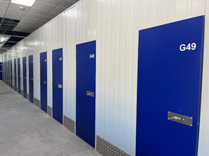 Blue Stripe Storage