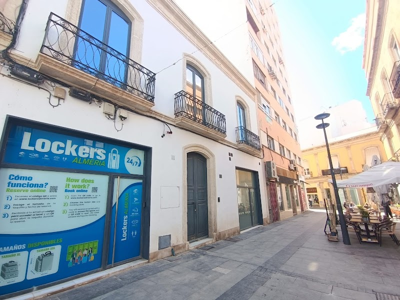 Lockers Almería. Consigna para