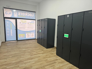 Lockers Almería. Consigna para