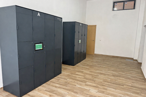 Lockers Almería. Consigna para