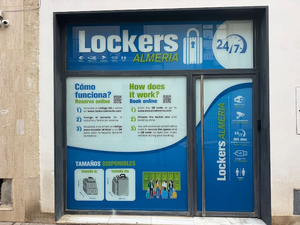 Lockers Almería. Consigna para