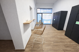 Lockers Almería. Consigna para