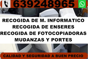 portes, mudanzas y vaciados